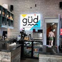 Restaurant Front at güd eats in Saskatoon
