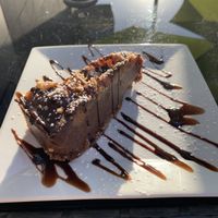 Vegan peanut butter chocolate torte at güd eats in Saskatoon