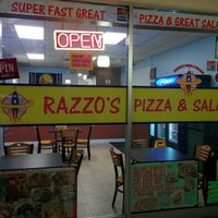 Storefront at Razzos Pizza And Salads in Hayward