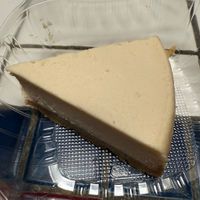 Vegan cheesecake slice  at Razzos Pizza And Salads in Hayward