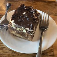 Chocolate almond avalanche #Veganuary at Pulse Cafe in Hadley