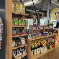 Some grocery selections at Pulse Cafe in Hadley