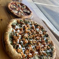 Large and small pies   at Pulse Cafe in Hadley