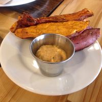 Sweet potato wedges at Pulse Cafe in Hadley