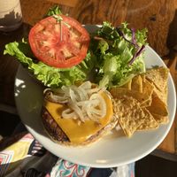 Pulse burger  at Pulse Cafe in Hadley