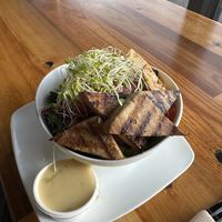 Pulse salad w grilled tofu & smoked tofu  at Pulse Cafe in Hadley