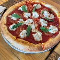 Margarita Pizza at Pulse Cafe in Hadley