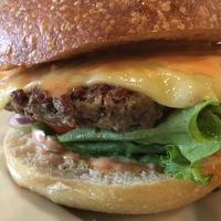 The Impossible Burger! at Pulse Cafe in Hadley