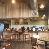 Juice counter at Pulse Cafe in Hadley