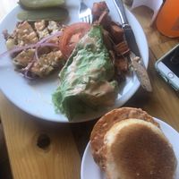 Impossible burger at Pulse Cafe in Hadley