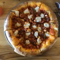 Margarita Pizza at Pulse Cafe in Hadley