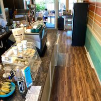 Inside IMUA Coffee Roasters, at Imua Coffee Roasters in Kapaa