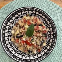 Quinoa salad  at Mandala Kitchen in Lescala