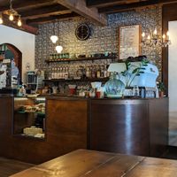 Vintage Style Interior at Curio Espresso and Vintage Design in Kanazawa
