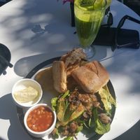 big brekkies and il pozzo juice at Il Pozzo Cafe in Wollongong