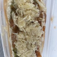 The NY  at Mad Dogs Hot Dogs in Venice