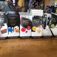 Selection of vegan chocolate  at Providero in Llandudno