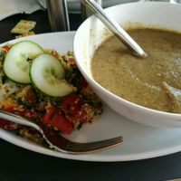 soup n salad at Providero in Llandudno