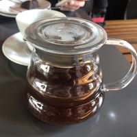 Pour over coffee. This was a really smooth Sumatran blend.  at Providero in Llandudno