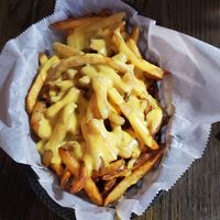 Cheese fries at Blackbird in Philadelphia