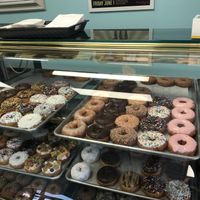 Top shelf are vegan at Cake Among Us in Rancho Cucamonga