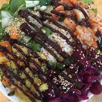 Bibimbap  at Vegan Yes in East London