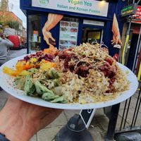 Bibimbap at Vegan Yes in East London