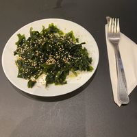 Seaweed salad   at Vegan Yes in East London