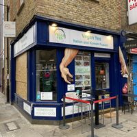From outside   at Vegan Yes in East London