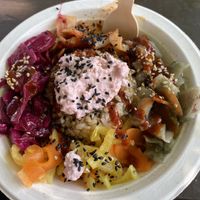 Option at VCO   at Vegan Yes in East London