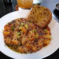 Toppognocchi at Vegan Yes in East London