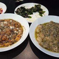 Toppognocchi and Mushroom Gnocchi at Vegan Yes in East London