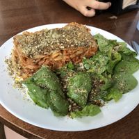 Kimchi Lasagna at Vegan Yes in East London