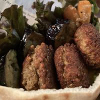 Falafel sandwich  at Loca Kitchen in Tokyo