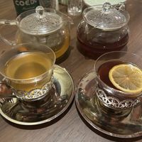 Ginger amd Hibiscus Tea #Veganuary at Loca Kitchen in Tokyo