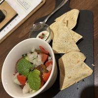 Falafel balls #Veganuary at Loca Kitchen in Tokyo