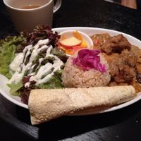 curry rice at Loca Kitchen in Tokyo