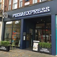 Outside  at Pizza Express in Darlington