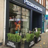 Outside  at Pizza Express in Darlington