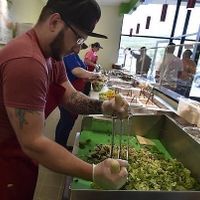 Choppingsalad  at Red Leaf Salad Company in Wilkes-barre