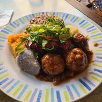 Veg balls at Millennium Victory in Montego Bay