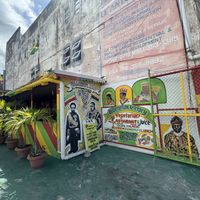 Outdoor seating   at Millennium Victory in Montego Bay