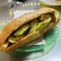 Vegan banh mi w/ avocado (25k VND)  at Phi Banh Mi in Hoi An