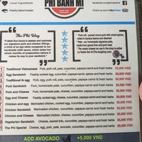  at Phi Banh Mi in Hoi An