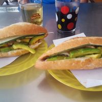 One with egg and one without :) at Phi Banh Mi in Hoi An