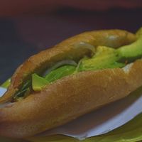 Vegan Bahn Mi at Phi Banh Mi in Hoi An