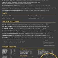 Menu 2 at Pascal Coffee House - Edward Square in Galway