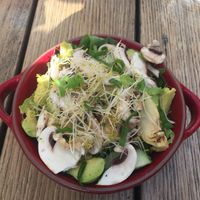 Green salad - very good at Col'Cacchio Pizzeria in Stellenbosch