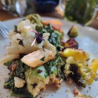 Broodje humus at Leni Liebt Kaffee in Aachen