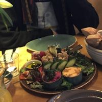 vegan vreakfast and freshly pressed orange juice at Leni Liebt Kaffee in Aachen